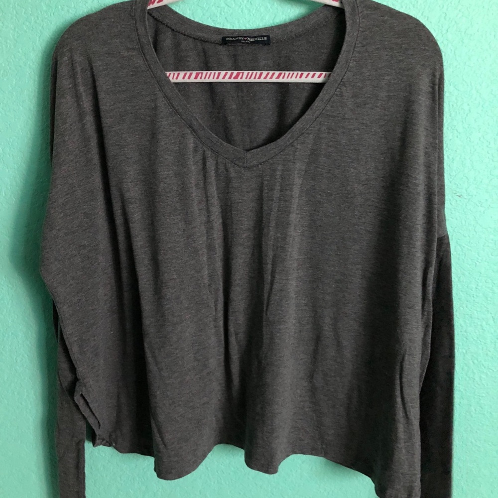Brandy Melville gray long sleeve